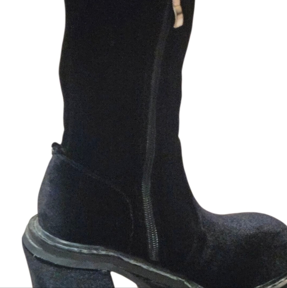 NWOB Count Your Hexes Velvet Boots Sugar Thrillz SOLDOUT ONLINE - Picture 4 of 6